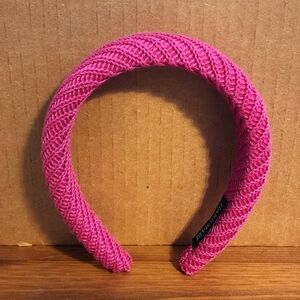 NEW Fuschia Knit Headband by Handmade